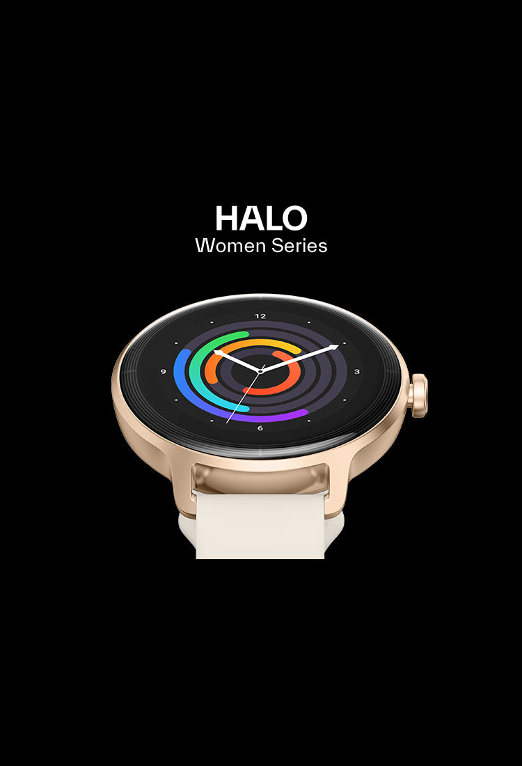 HALO ceas smartawatch feminin rotund