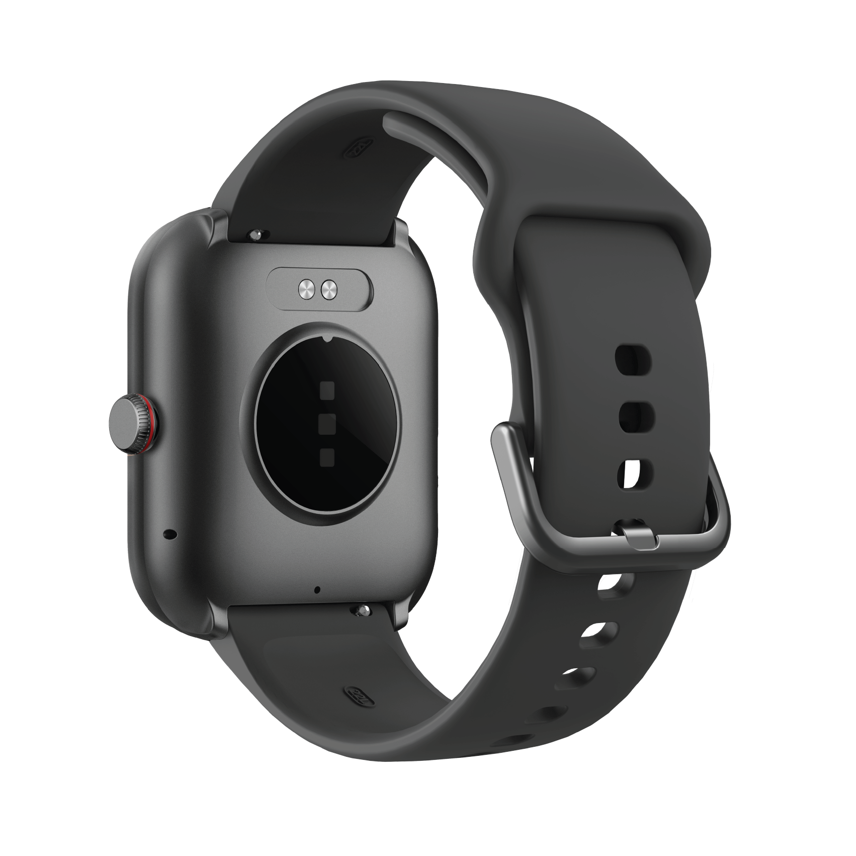 Curea (brătară) pentru smartwatch AMMO, AMMO PRO, OmniFit, silicon, Qualtec by Koppel, Negru