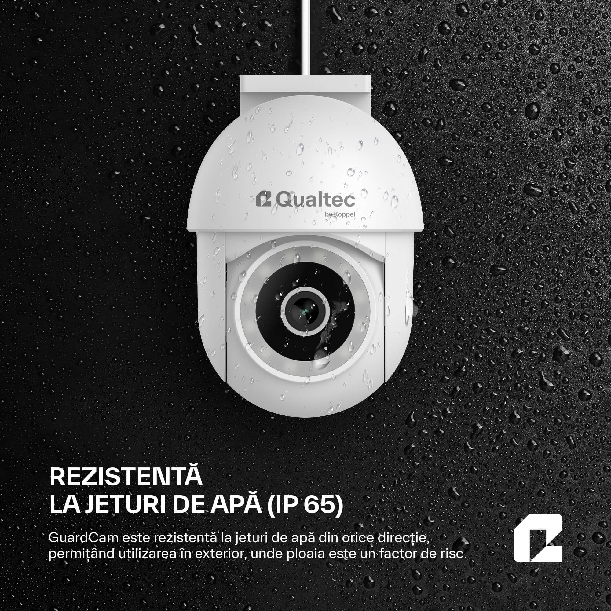 Cameră de supraveghere de exterior cu wifi, Tuya, GuardCam