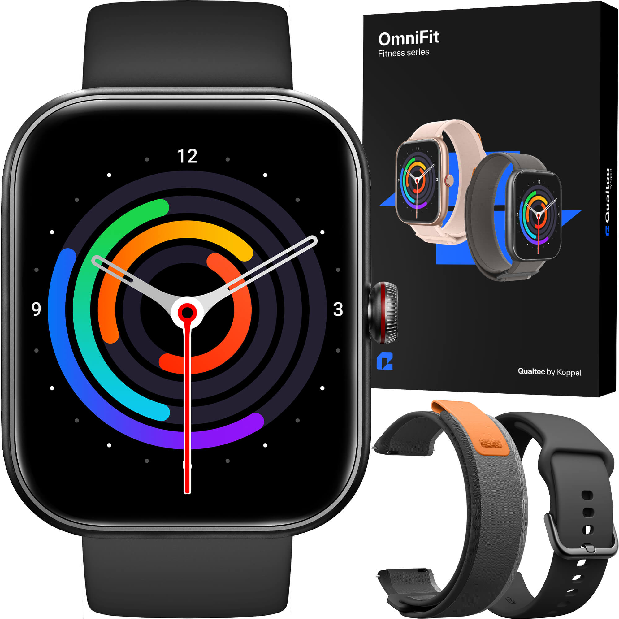 ceas smartwatch fitness series qualtec by koppel omnifit
