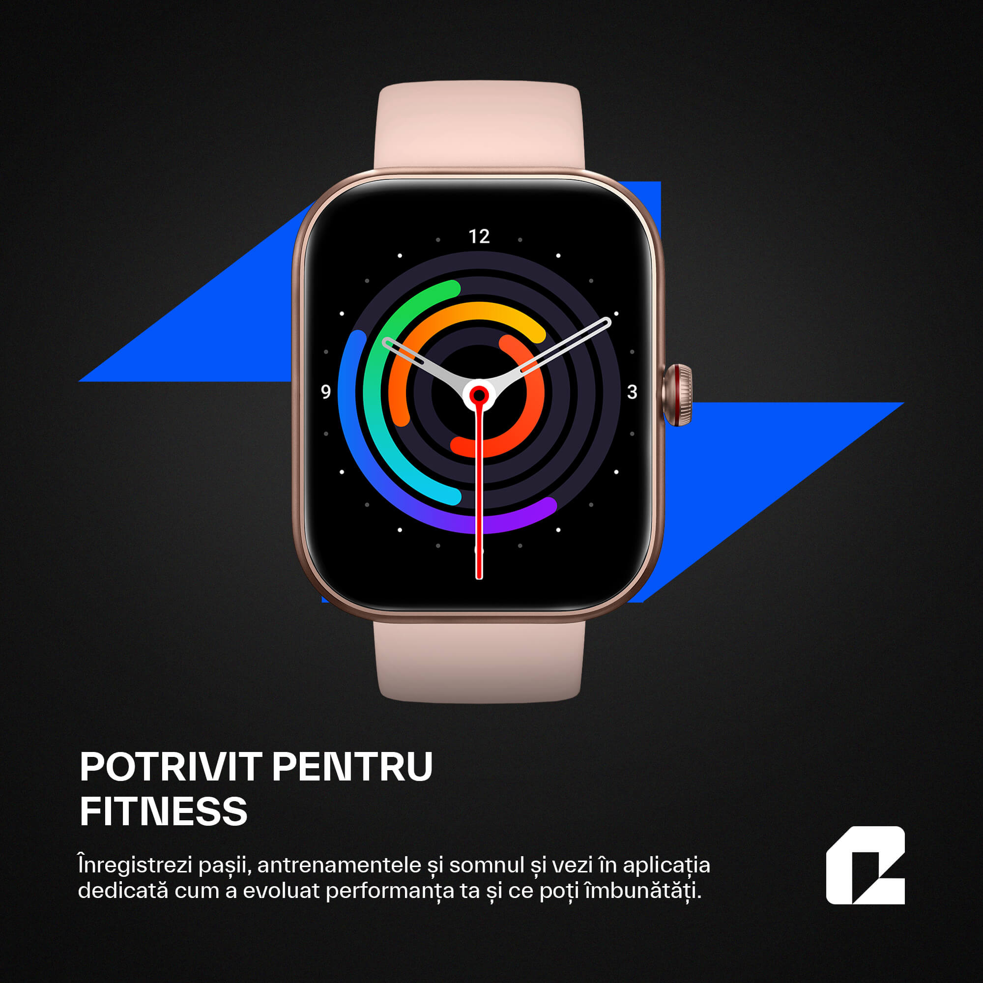 OmniFit smartwatch fitness sport qualtec