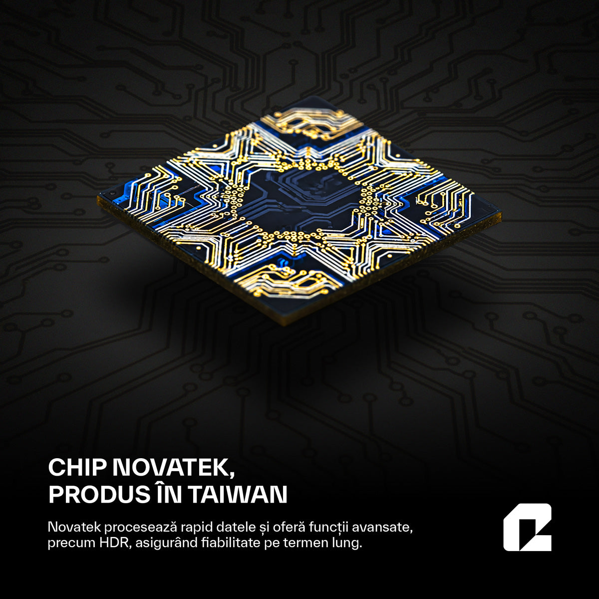 Camera de bord auto, RoadOwl Qualtec by Koppel®, rezolutie reala 2K, negru